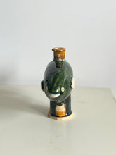 Load image into Gallery viewer, Fish vase (bottle green)
