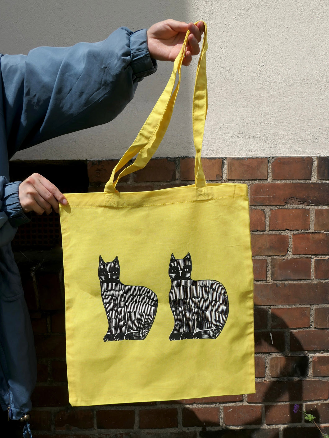 Tote Bag (Yellow Cat)