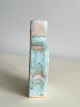 Load image into Gallery viewer, cat vase (pink mint white)
