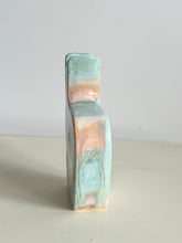Load image into Gallery viewer, cat vase (pink mint white)
