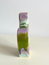 Load image into Gallery viewer, cat vase (mint and limette)
