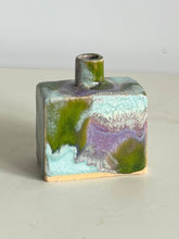 Load image into Gallery viewer, small TV vase (green mix)
