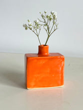 Load image into Gallery viewer, small TV vase (orange fish)
