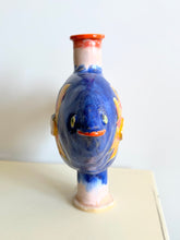 Load image into Gallery viewer, Large Fish Vase (Blue)
