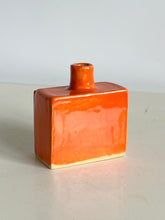 Load image into Gallery viewer, small TV vase (orange)
